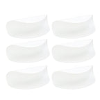 6PCS Round Placemat Woven White Table Mat Heat Insulation Easy to Clean Versatile Dining Accessory for Home Kitchen Decor