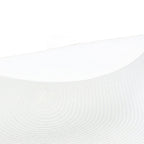 6PCS Round Placemat Woven White Table Mat Heat Insulation Easy to Clean Versatile Dining Accessory for Home Kitchen Decor