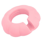 5 Grid Silicone Divided Serving Tray Snack Divider Divided Container Round Serving Platter for 40oz Cup Pink