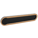 Coffee Capsule Holder Acrylic Holds 6 Capsule Black Wall Hanging Coffee Capsule Storage Rack for Kitchen Cabinet