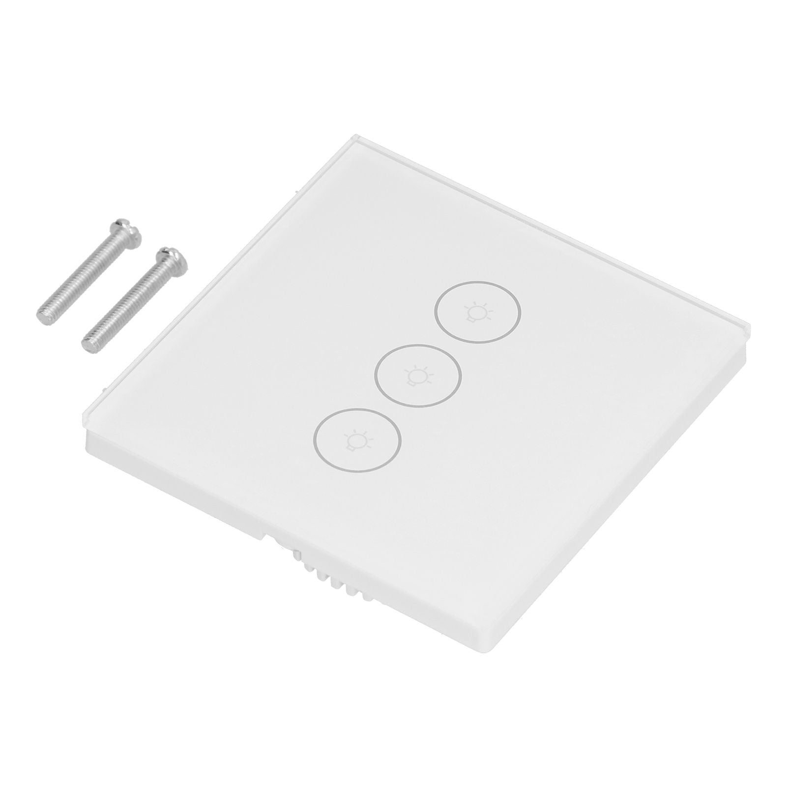 WiFi Smart Wall Light Switch Glass Panel Touch Remote Voice Control Light Switch