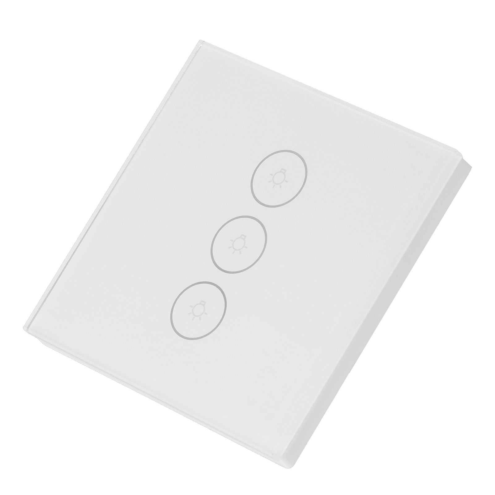 WiFi Smart Wall Light Switch Glass Panel Touch Remote Voice Control Light Switch