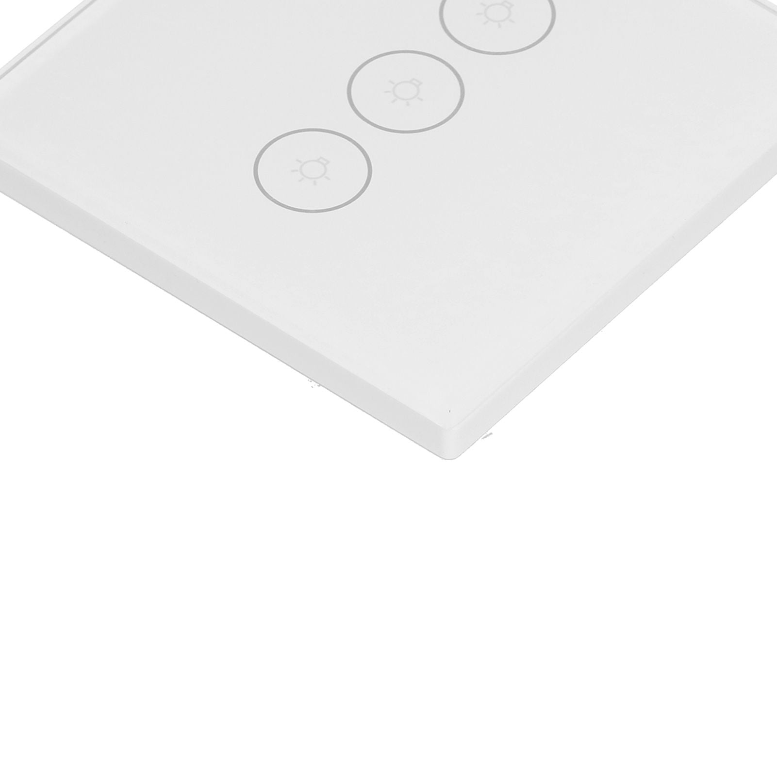 WiFi Smart Wall Light Switch Glass Panel Touch Remote Voice Control Light Switch