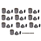 10Pcs Retro Lamp Holder Durable Elegant Aluminum Ceiling Bulb Socket for E26 E27 Bulb