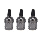 10Pcs Retro Lamp Holder Durable Elegant Aluminum Ceiling Bulb Socket for E26 E27 Bulb
