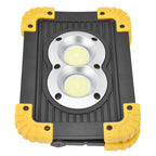 Mini Camping Light Portable Multifunctional Emergency COB Rechargeable Flood Light for Outdoor