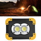 Mini Camping Light Portable Multifunctional Emergency COB Rechargeable Flood Light for Outdoor