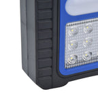 Solar Flashlights USB Rechargeable Solar Panel Portable Handle LED Lantern for Outdoor