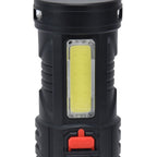 LED Flashlight with COB Sidelight USB Charging Ultra Bright Flashlight Portable Eletric Torch for Outdoor