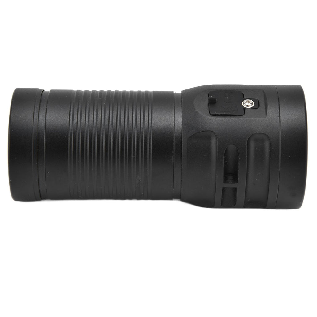 Brightest Flashlight LED 8 Modes Type C 9000mAh Waterproof Multifunctional Outdoor Light for CampingBlack