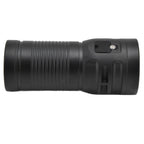 Brightest Flashlight LED 8 Modes Type C 9000mAh Waterproof Multifunctional Outdoor Light for CampingBlack