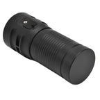 Brightest Flashlight LED 8 Modes Type C 9000mAh Waterproof Multifunctional Outdoor Light for CampingBlack