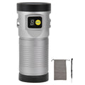 Brightest Flashlight LED 8 Modes Type C 9000mAh Waterproof Multifunctional Outdoor Light for CampingGrey