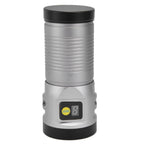 Brightest Flashlight LED 8 Modes Type C 9000mAh Waterproof Multifunctional Outdoor Light for CampingGrey