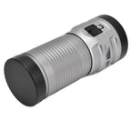 Brightest Flashlight LED 8 Modes Type C 9000mAh Waterproof Multifunctional Outdoor Light for CampingGrey