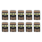 10Pcs Camping Mini Tent Night Light Portable Energy Saving USB LED Flashlight for OutdoorBlack