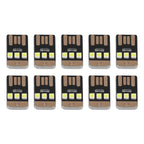 10Pcs Camping Mini Tent Night Light Portable Energy Saving USB LED Flashlight for OutdoorBlack