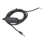 LED 2m Light Switch Cord Dimmable Universal USB Lamp Power Cord for 5V Lamp Outdoor Home