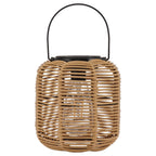 Solar Lantern Outdoor Hanging Solar Lights Waterproof Decorative Rattan Lantern for Table Patio Garden Yard Porch Tungsten