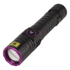365nm Black Light UV Flashlight Handheld LED Blacklight Flashlight for Pet Urine Stains Rocks Money Resin Curing
