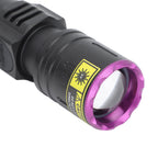 UV 395nm Flashlight USB Rechargeable Portable Handheld UV Flashlight Detection for Dog Urine Pet Stains