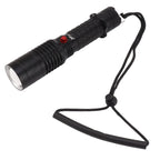 5000LM Diving Light 3 Modes White Light IPX8 Waterproof LED Shockproof Dive Torch for Under Water