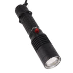 5000LM Diving Light 3 Modes White Light IPX8 Waterproof LED Shockproof Dive Torch for Under Water