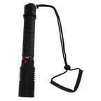 Professional Diving Flashlight with Magnetic Key Switch 3 Modes Super Bright 8000LM IPX8 Underwater Diving Torch for Underwater