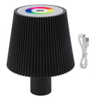 LED Bottle Lamp 4000mAh IP54 Waterproof Touch Control Color Adjustable USB Rechargeable Cordless Wine Bottle Lamp Night Light Black