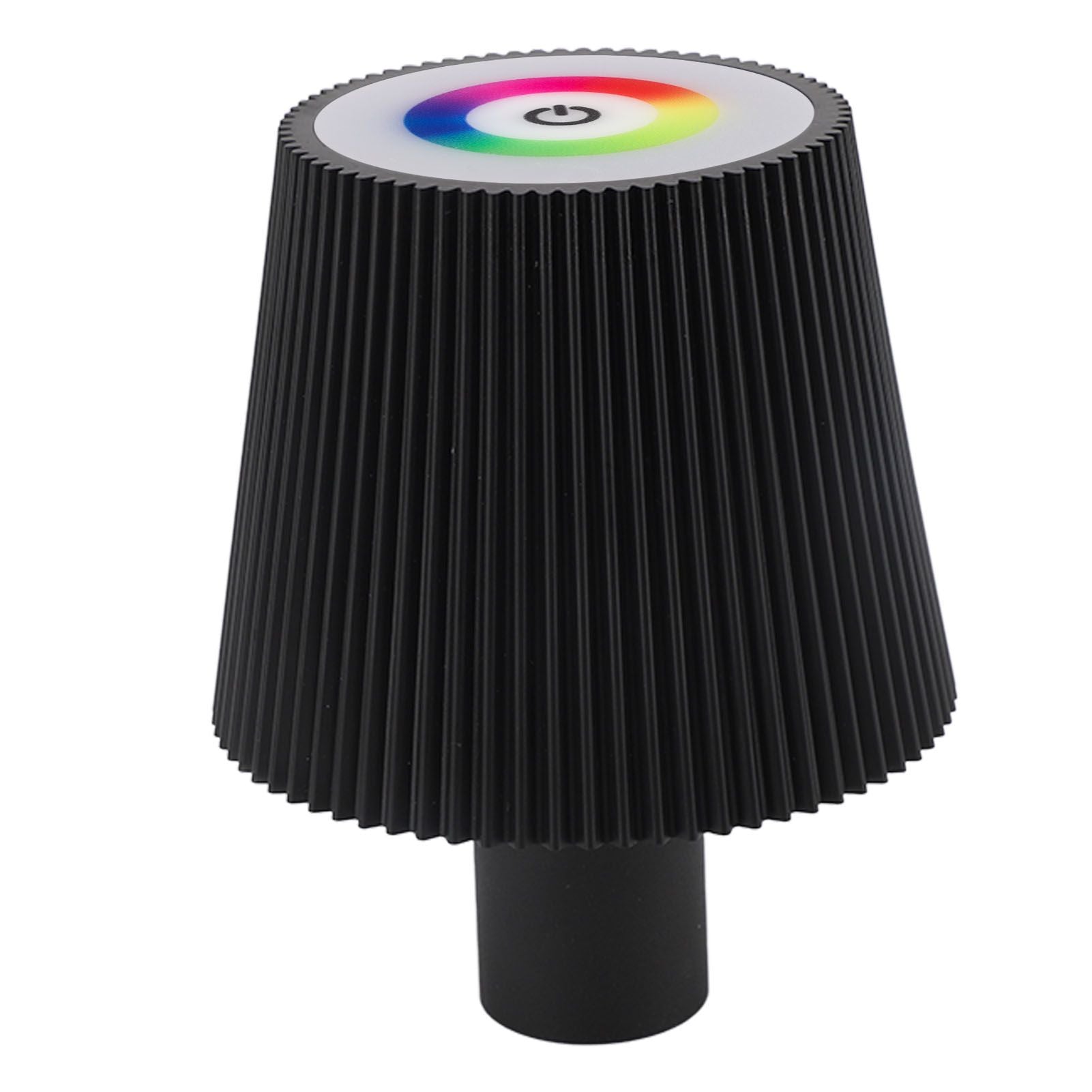 LED Bottle Lamp 4000mAh IP54 Waterproof Touch Control Color Adjustable USB Rechargeable Cordless Wine Bottle Lamp Night Light Black