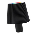 LED Bottle Lamp 4000mAh IP54 Waterproof Touch Control Color Adjustable USB Rechargeable Cordless Wine Bottle Lamp Night Light Black