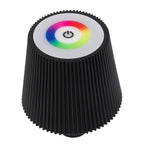 LED Bottle Lamp 4000mAh IP54 Waterproof Touch Control Color Adjustable USB Rechargeable Cordless Wine Bottle Lamp Night Light Black