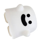 Cute Ghost Night Light Stepless Dimming USB Rechargeable Mini Kids Bedside Lamp Table Decoration for Nursery Bedroom Dorm Smile