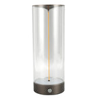 Bedside Night Light Touch Dimmable USB Charging Minimalist LED Table Lamp for Bedroom Nightstand L