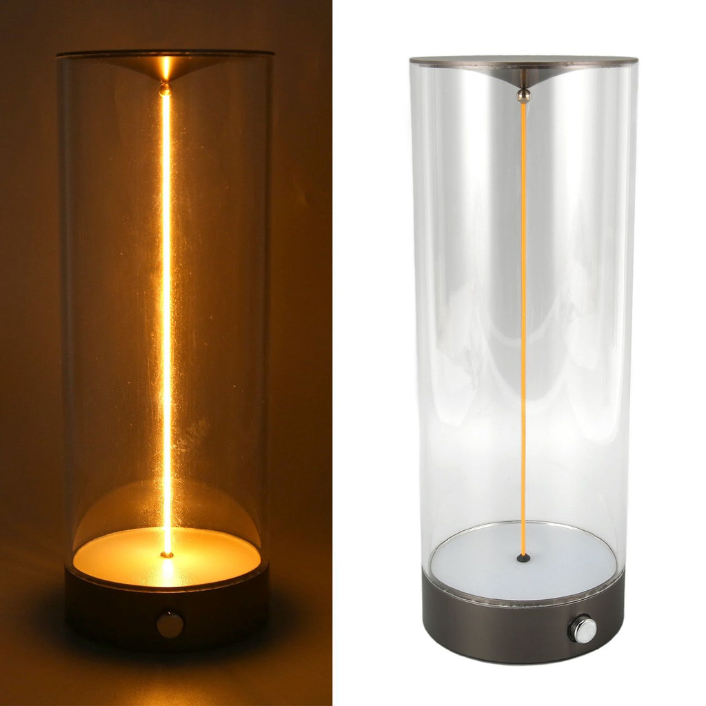Bedside Night Light Touch Dimmable USB Charging Minimalist LED Table Lamp for Bedroom Nightstand L