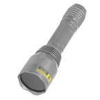 UV Flashlight Portable Aluminum Alloy Shell 365nm LED Blacklight Flashlight for Forged Documents Detecting