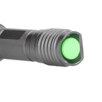UV Flashlight Portable Aluminum Alloy Shell 365nm LED Blacklight Flashlight for Forged Documents Detecting