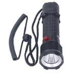 Diving Flashlight LED White Light Underwater Dive Torch IPX8 Waterproof Professional Submersible Flashlight for Deep Sea Emergency