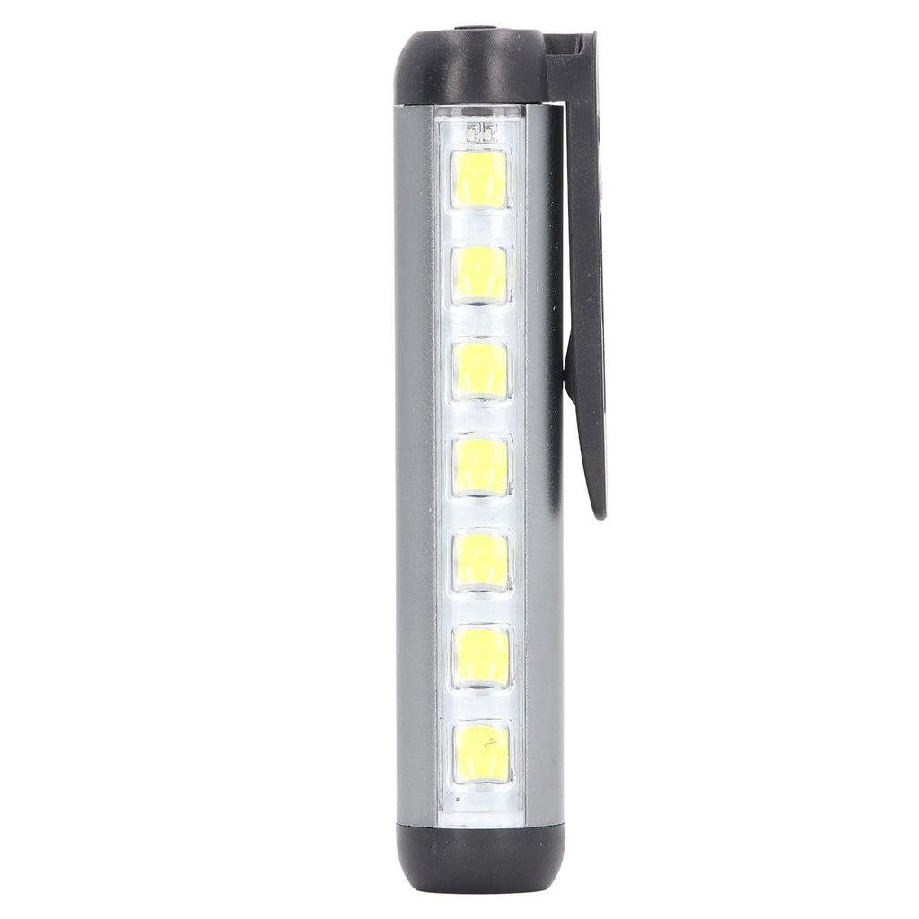 LED Pen Light Aluminum Alloy Portable USB Rechargeable Pocket Dual Beam Penlight Mini Handheld Light for Nurses Students Medical Doctors