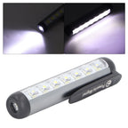 LED Pen Light Aluminum Alloy Portable USB Rechargeable Pocket Dual Beam Penlight Mini Handheld Light for Nurses Students Medical Doctors