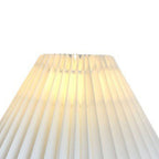 Small Table Lamp Bedside Nightstand Mini Lamp for Bedroom Living Room Side Table Rattan Pleated Aesthetic Vintage Lamp
