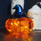 Halloween Witch Pumpkin Elf Silicone Mold Mirror Silicone Mold Candy Storage Box for DIY Crafts
