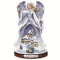 Christmas Santa Window Paste Stickers PVC Angel Merry Christmas Party Wall Stickers