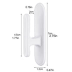 Cord Safety Blind Pull Cord Winder Curtain Cord Wrap Cleats Blind Cord Holder for Baby Children Protector Wall Hanging Hooks