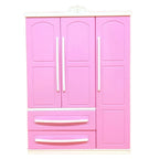 Doll Closet Clothing Organizer Mini Princess Furniture Wardrobe Ornaments Doll House Closet Toy Accessories