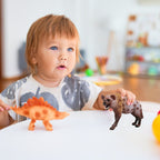 Hyena Figurine Ornaments Simulation PVC Hyena Wild Animals Figurine Collectible Hyena Model Toys for Kids