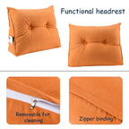 Triangle Cushion Bed Head Large Backrest Lumbar Cushion Tatami Soft Package