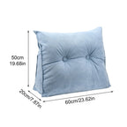 Triangle Cushion Bed Head Large Backrest Lumbar Cushion Tatami Soft Package