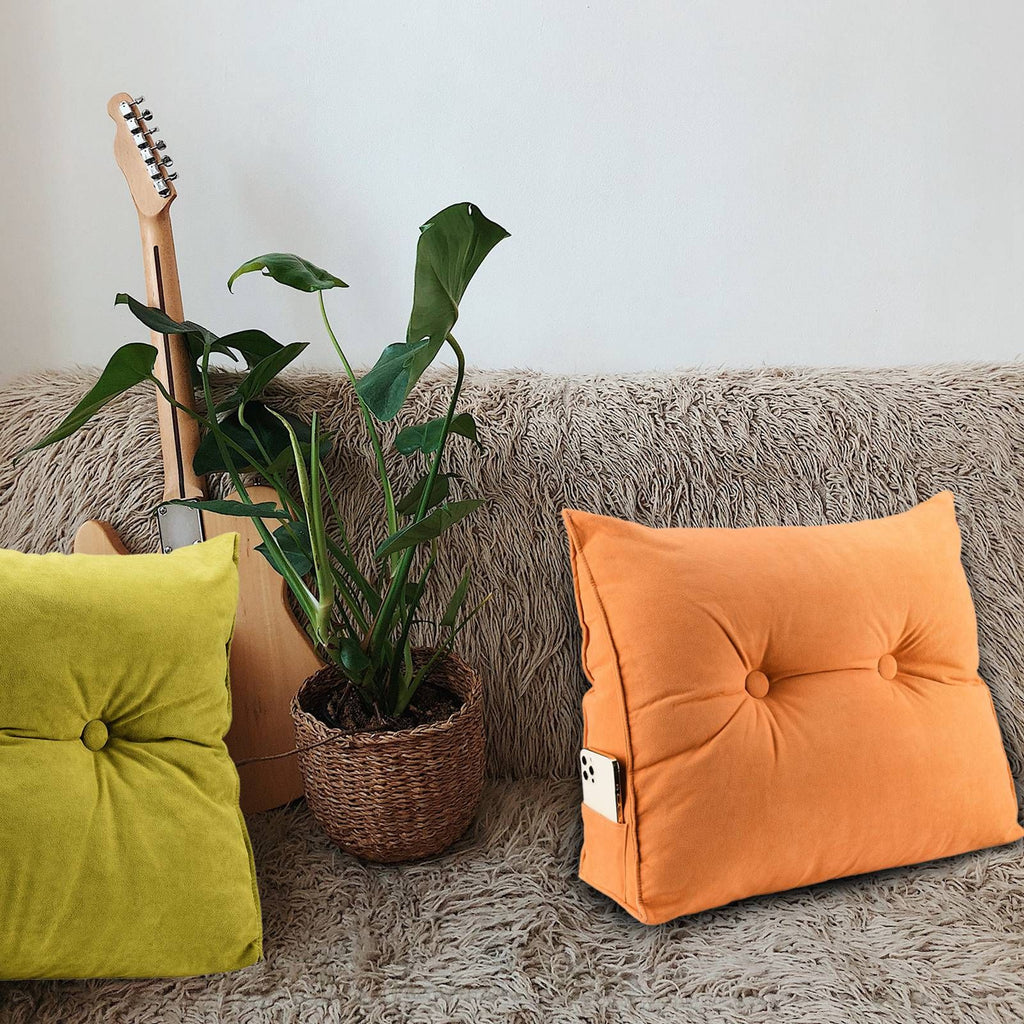 Triangle Cushion Bed Head Large Backrest Lumbar Cushion Tatami Soft Package