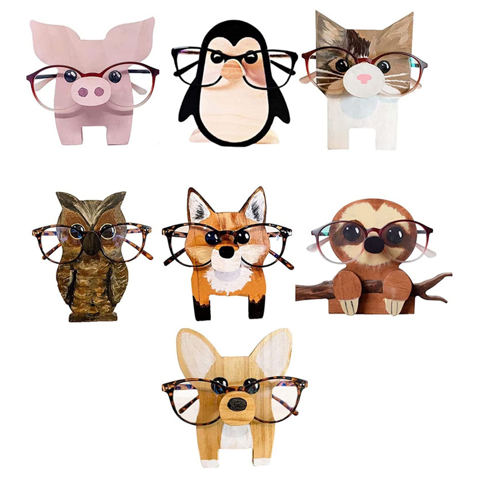 Animal Eyeglass Holder Decorative Desktop Glasses Display Stand Rack Decoration